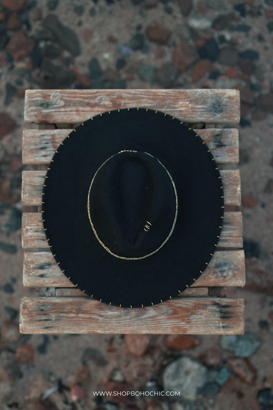 Golden ritual fedora