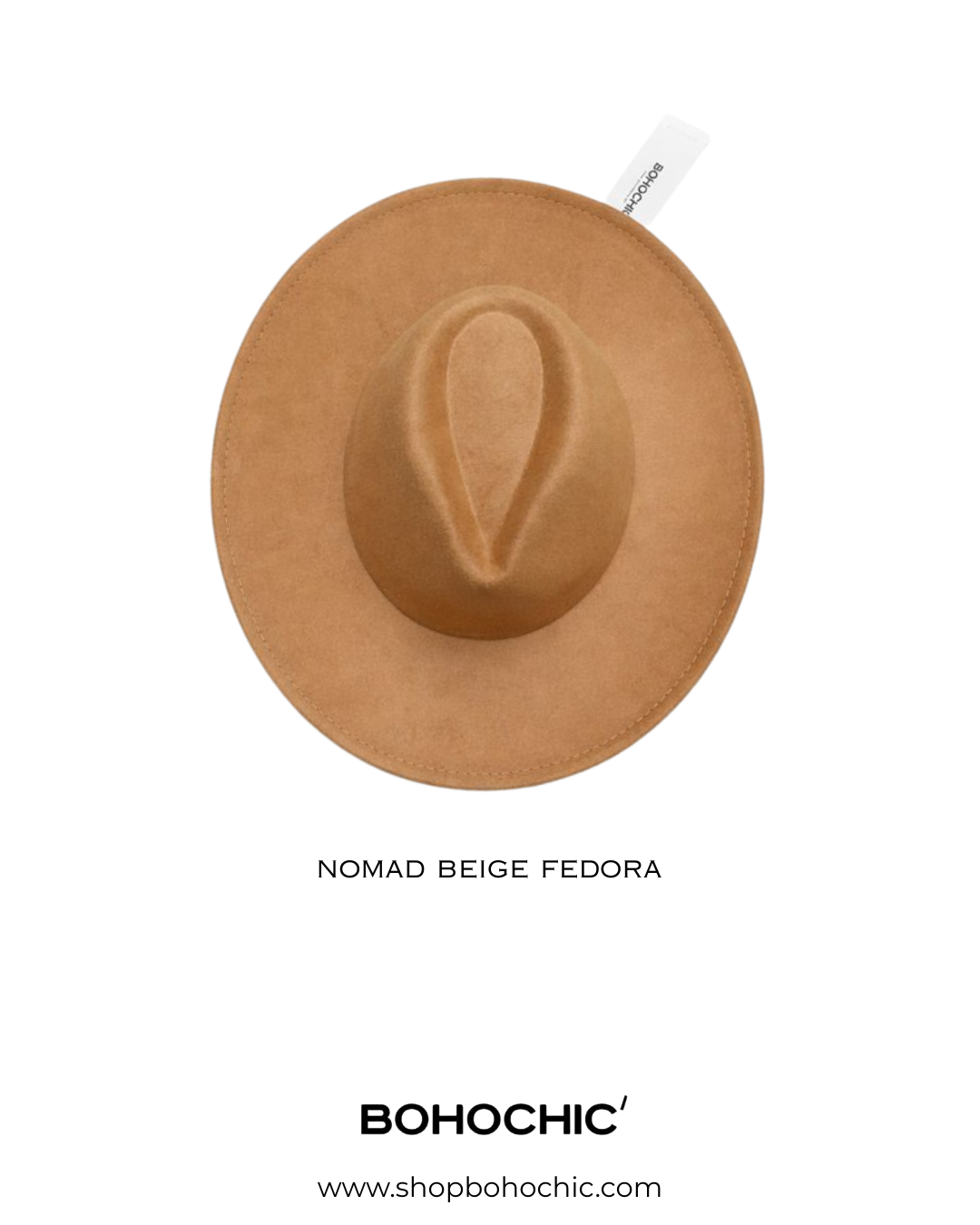 Nomad beige fedora