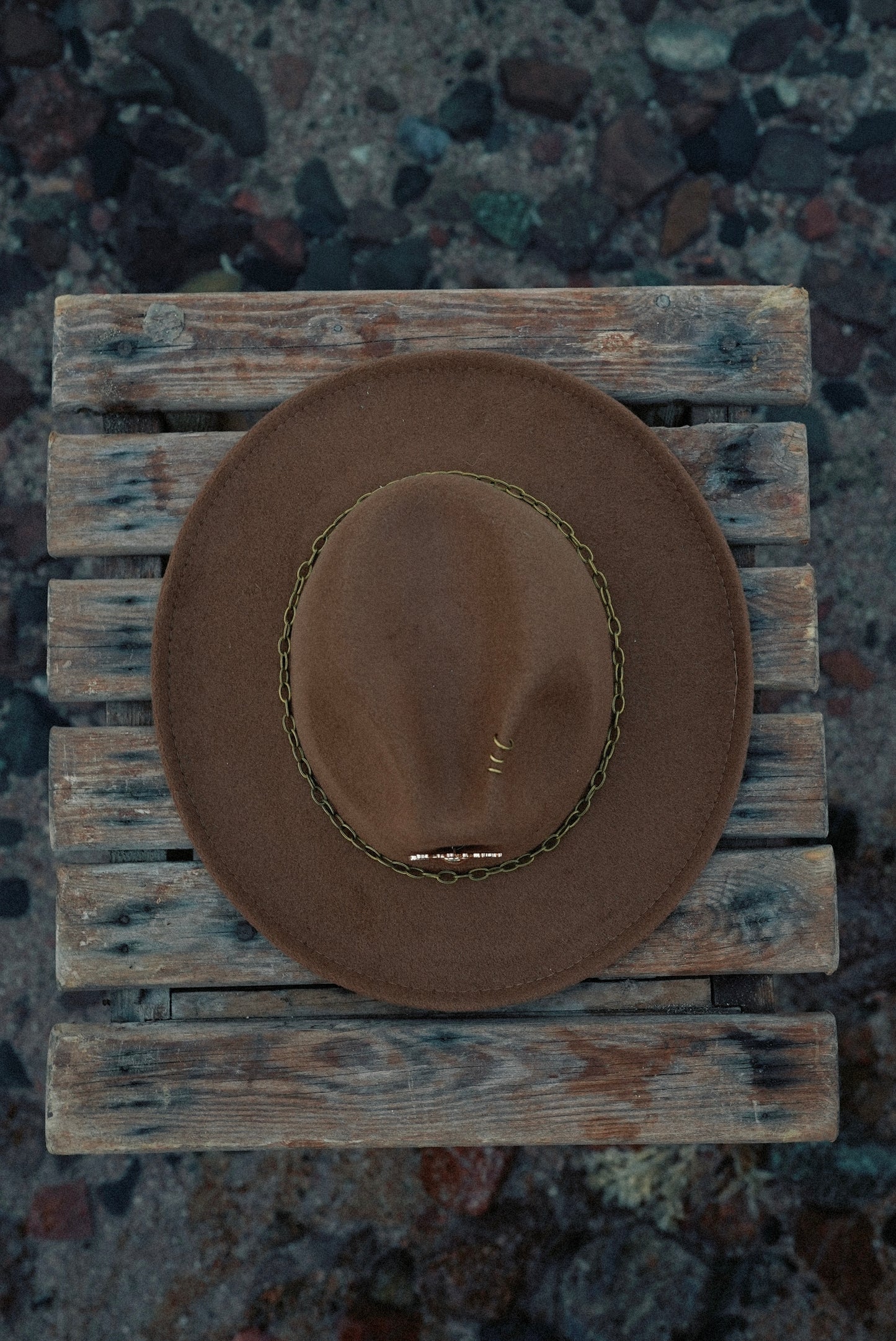 Follow the sun brown fedora