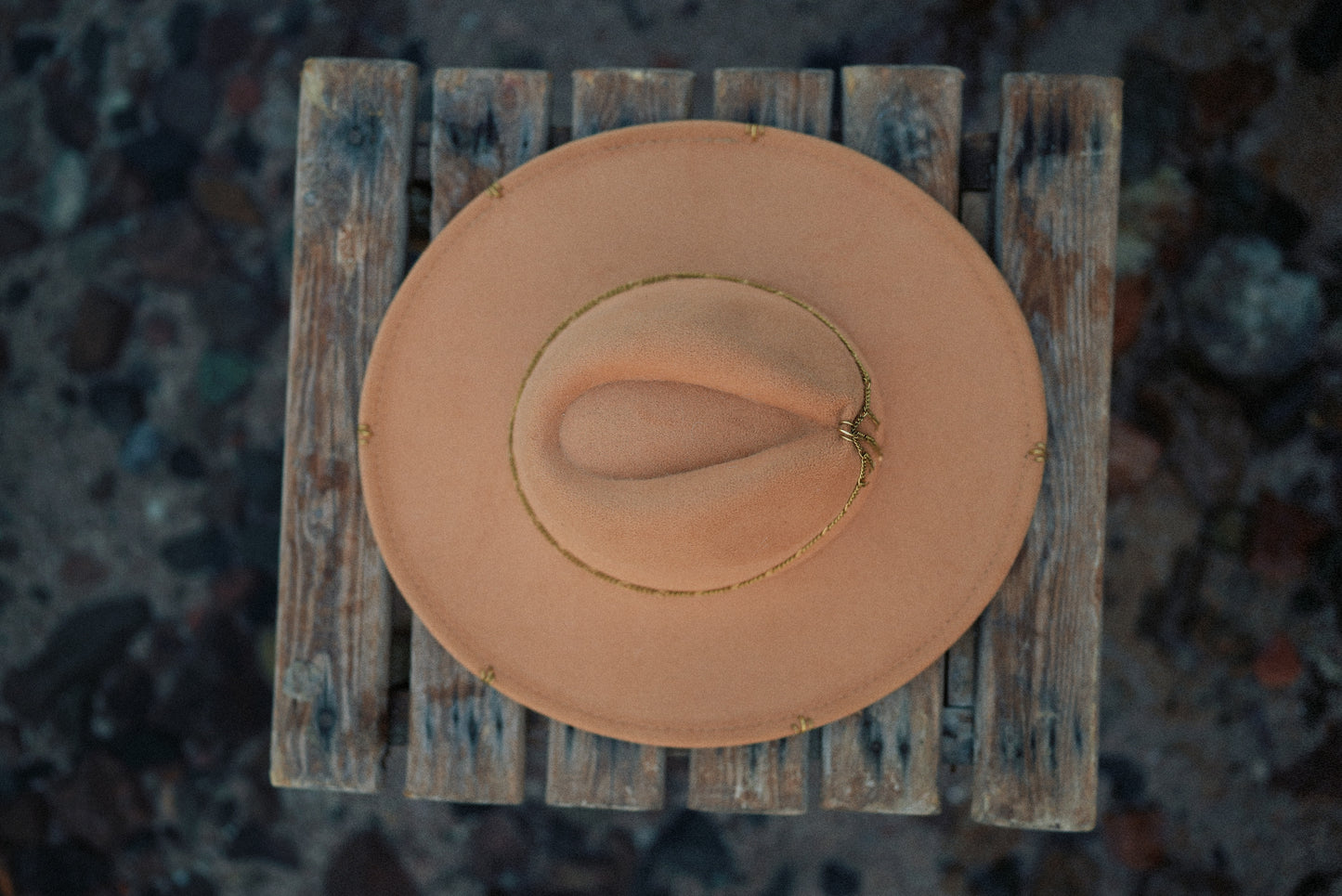 Golden canyon fedora