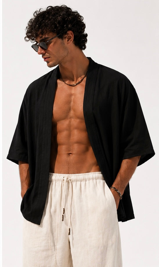 Vanta black kimono