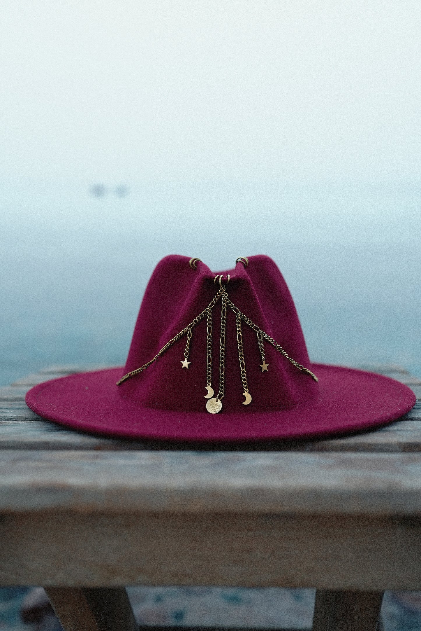 Crimson Charm fedora