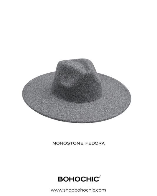 Monostone fedora